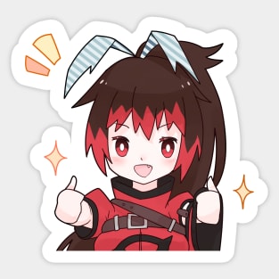 Yumi no.3 Sticker